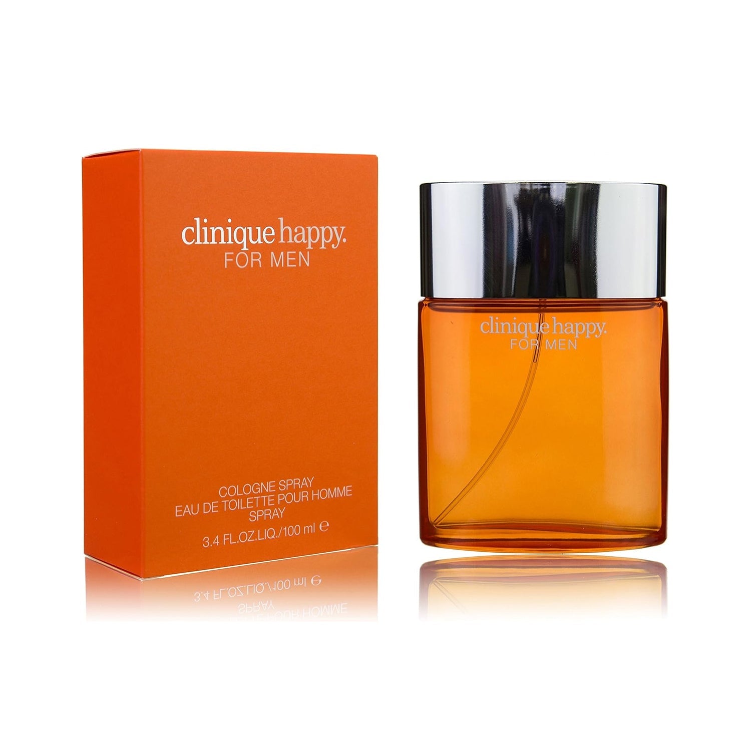 Clinique Happy Eau De Toilette Cologne Spray 100 ml For Men