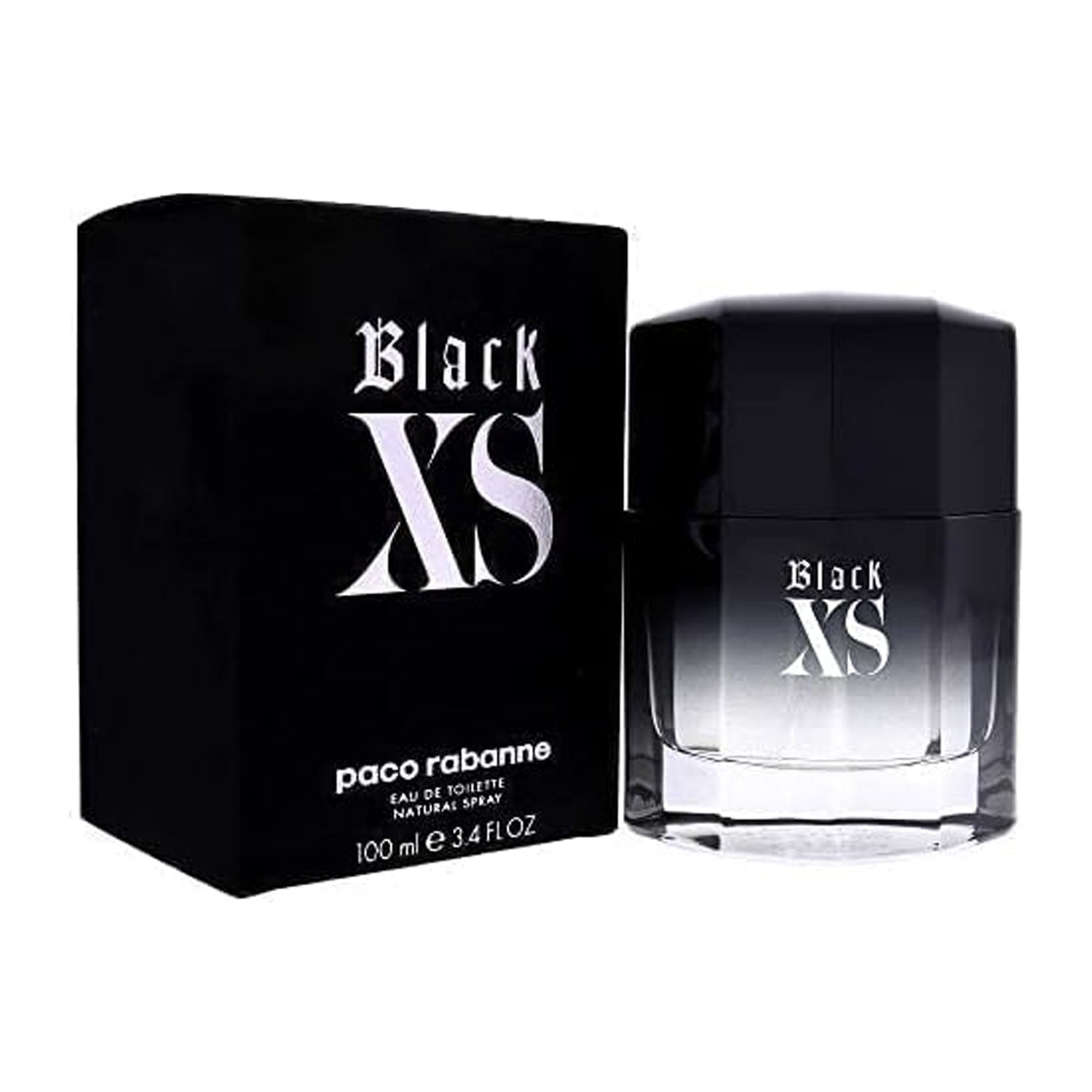 Paco Rabanne Black XS 3.4 oz Eau De Toilette Spray For Men