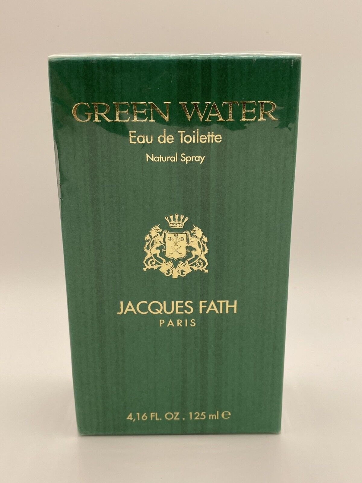 Jacques Fath Green Water Eau de Toilette Spray 125 ml for Men