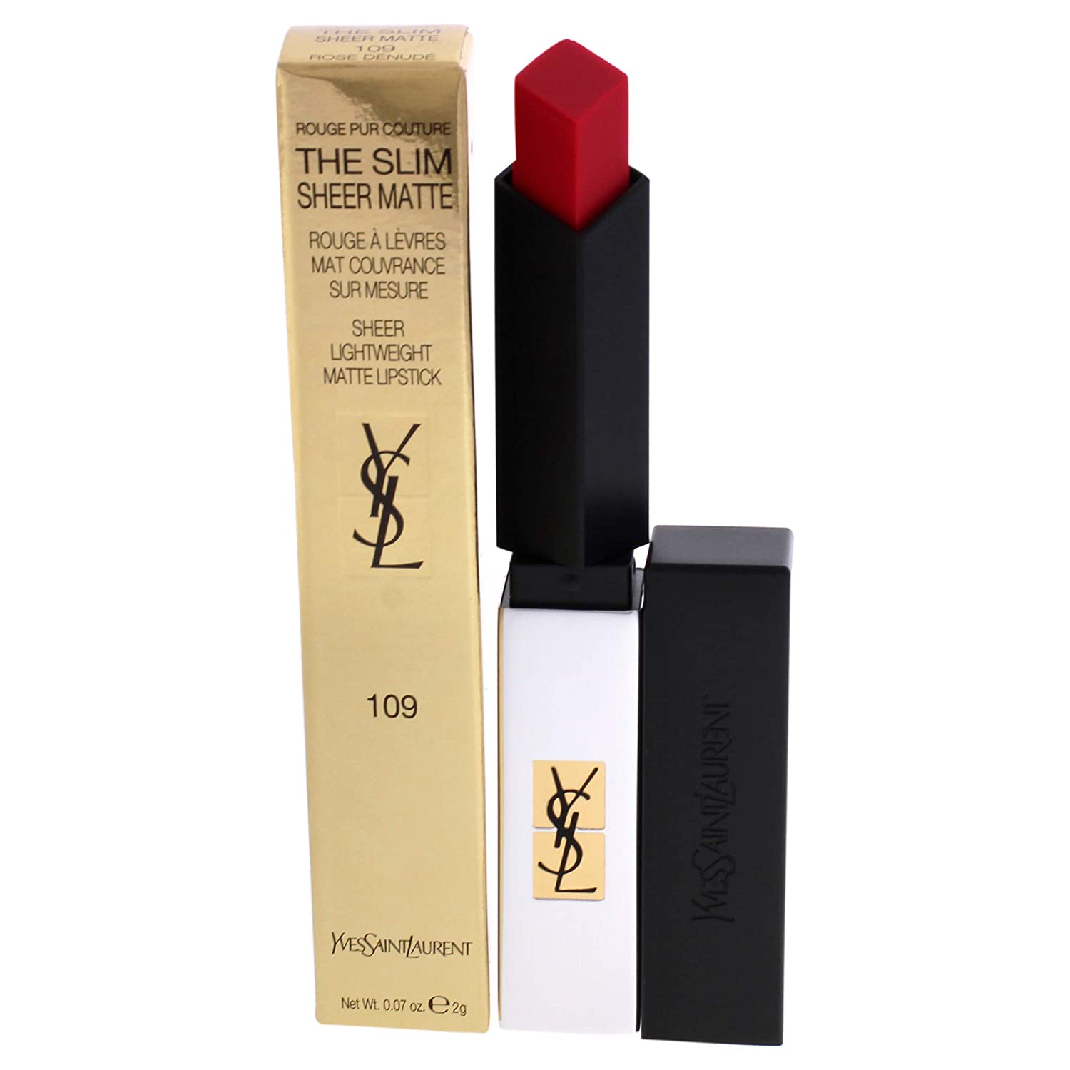 Yves Saint Laurent Make Up Yves Saint Laurent Rouge Pur Cout Sheer Mattestee 109