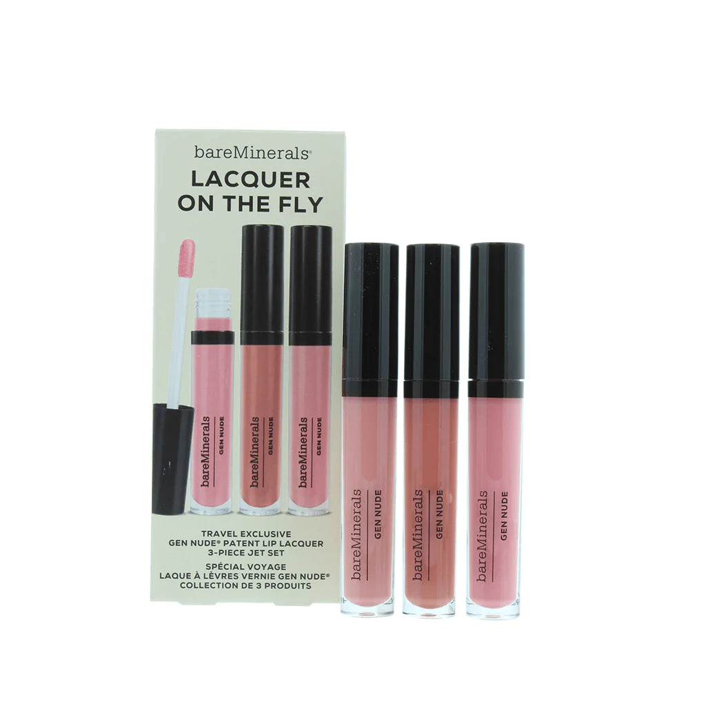 Gen Nude Trio Set Lacquer On The Fly 3.7 Ml/0.12 Oz